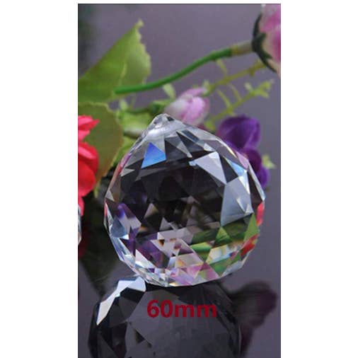 Funky Aura Boutique - Wholesale Spiritual Stone/Crystal - Crystal Prisms. 60mm - Big and Beautiful! 2