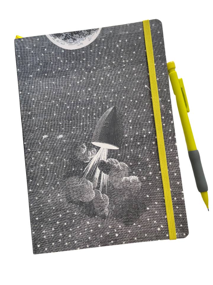 Rocket Notebook A5 lined 126 pages made by Clairefontaine for wholesale by Les Jolies Planches