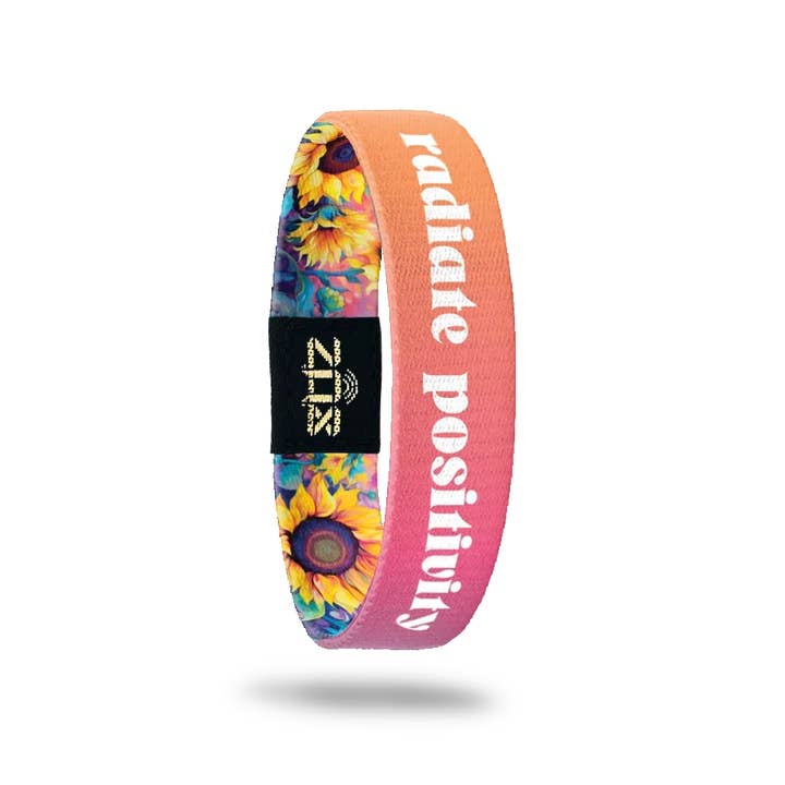 ZOX - Wholesale Woven/Braided Bracelet - Radiate Positivity Interactive Affirmation Bracelet1
