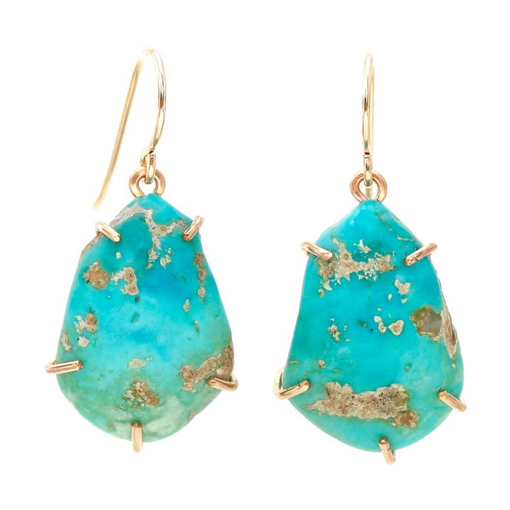 Turquoise Drop Earrings for wholesale by Alana Douvros Jewellery