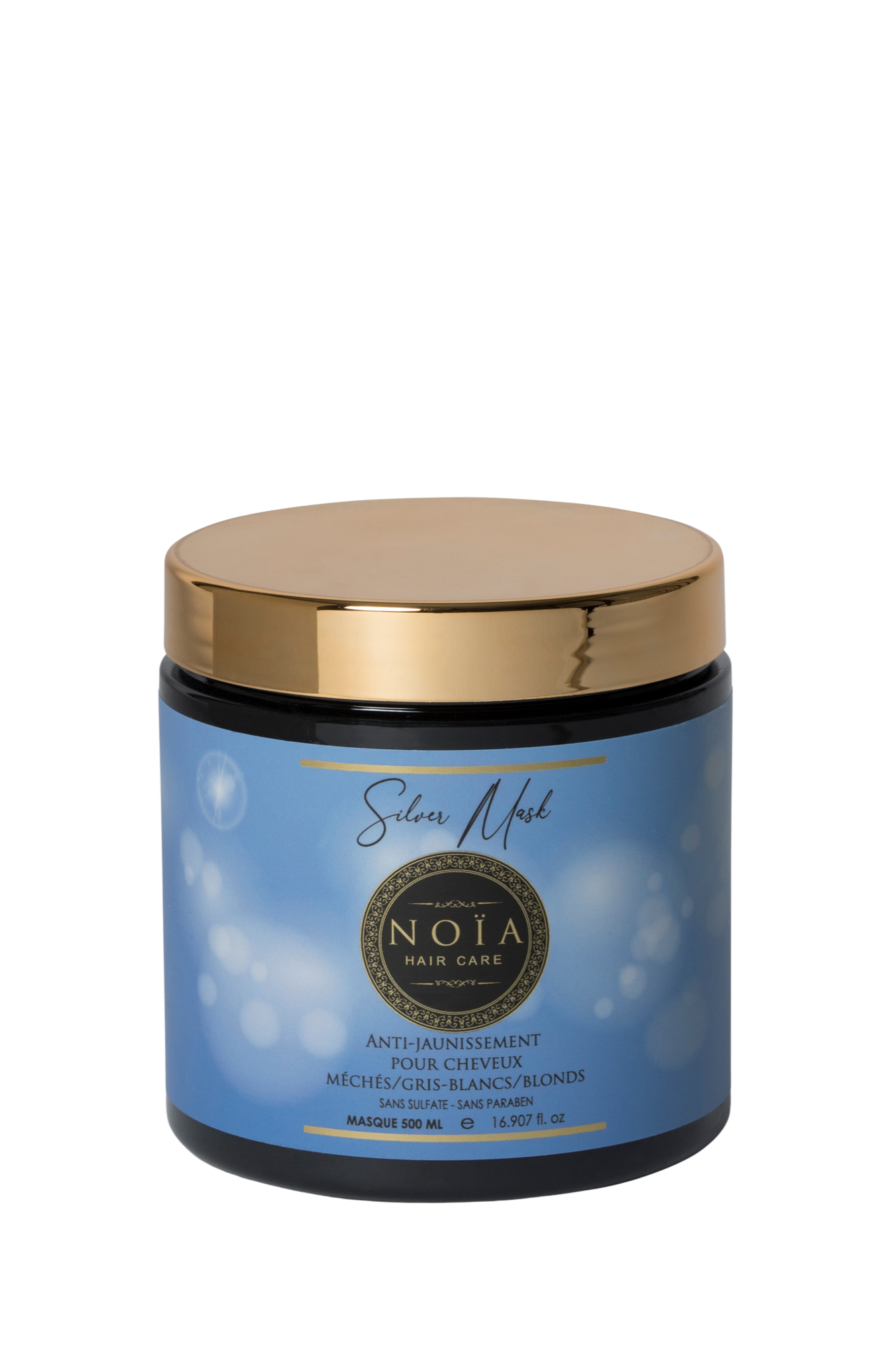 Noïa hair  sarina26 - Vendita all'ingrosso Maschere per capelli - Maschera ringiovanente argento per capelli biondi, 500ml (Copia) (Copia)0