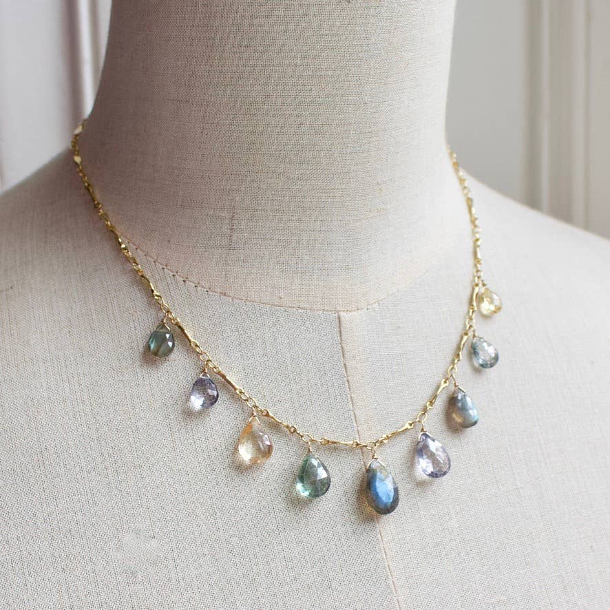 a.v. max - Wholesale Pendant/Charm Necklace - Large Teardrop Neck|5 color options17