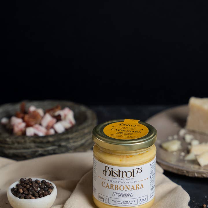 TartufLanghe - Wholesale Pasta Sauce - Authentic Italian Carbonara Base – 5.99 oz3