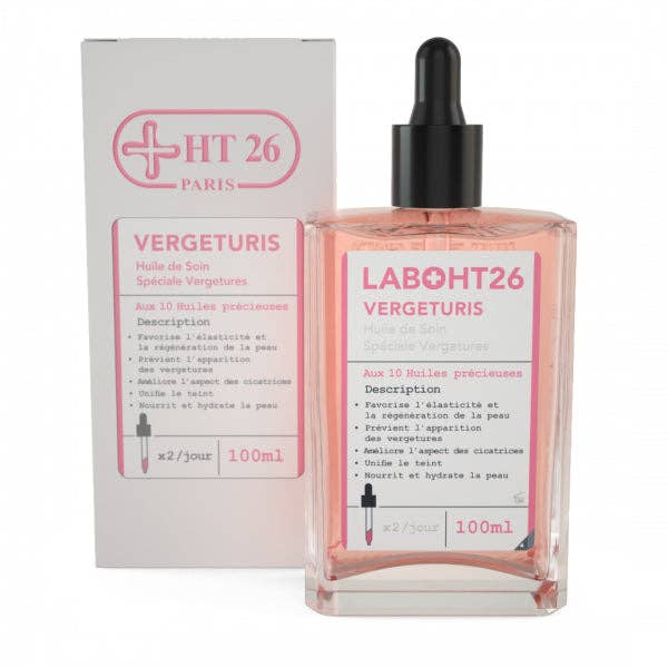 HT26 Paris USA - Wholesale Belly Oil/Butter - Maternity - HT26 Vergeturis Oil / Huile Anti-Vergetures1