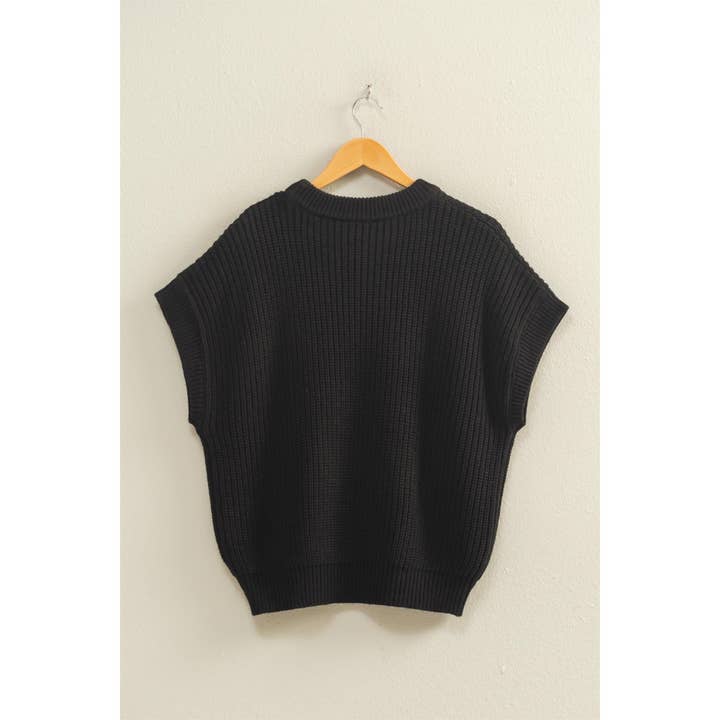 HYFVE - Wholesale Knit Sweater - Women's - Short Sleeve Oversized Casual Sweater15