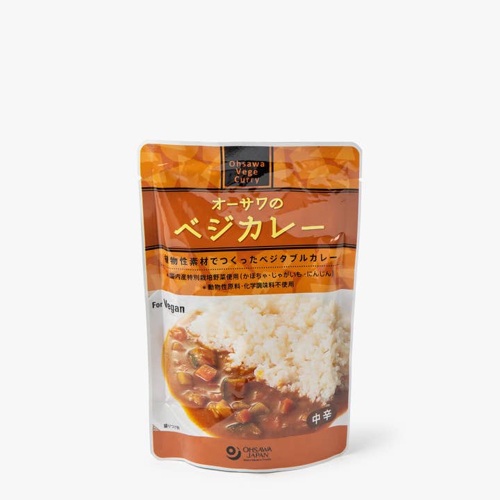 Würziges Japanisches Vegetarisches Curry - 210G für den Großhandel von Irasshai