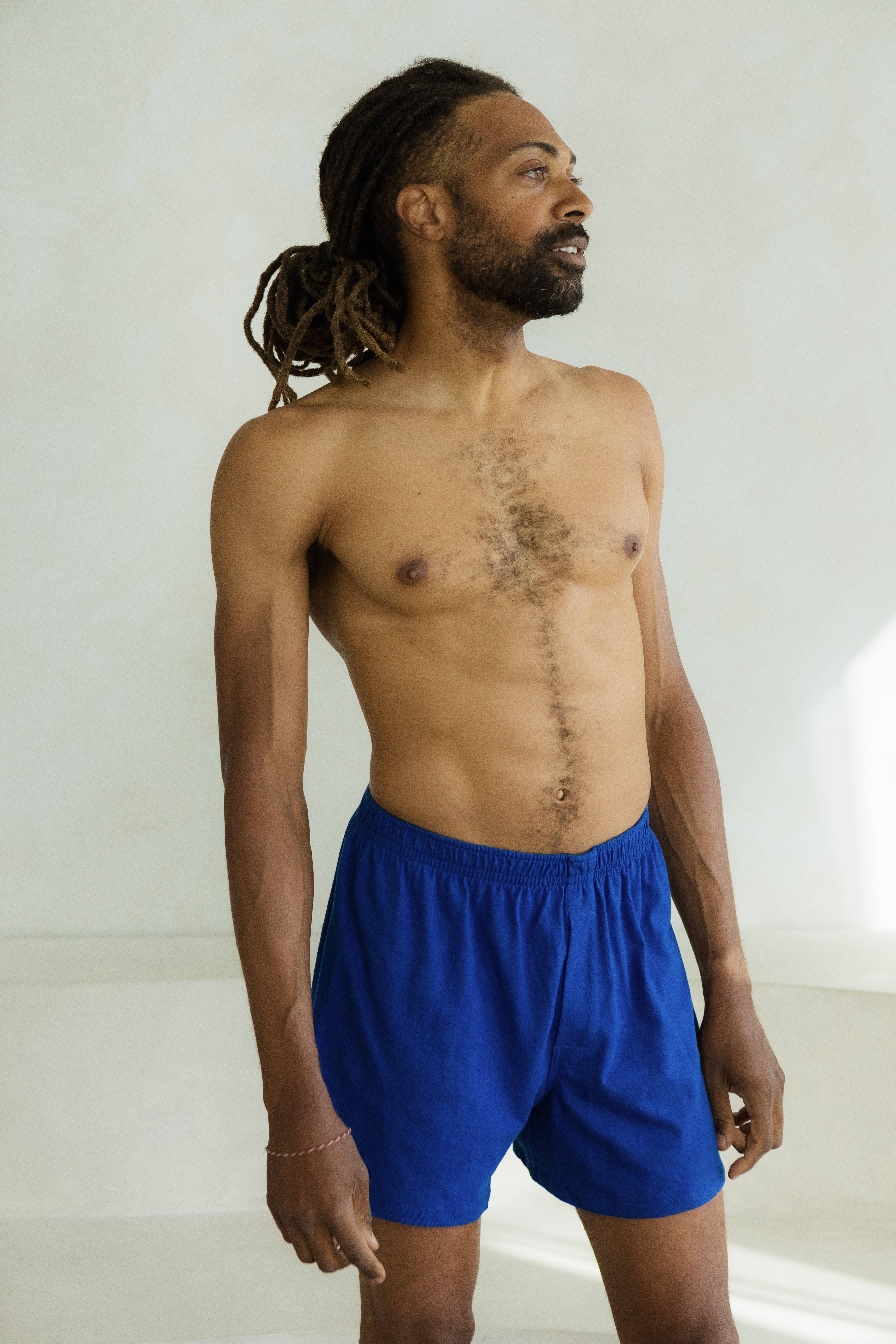 UNA PLUMA - Wholesale Underwear - Unisex - Breathable Boxers - Linen organic cotton blend loose boxers7