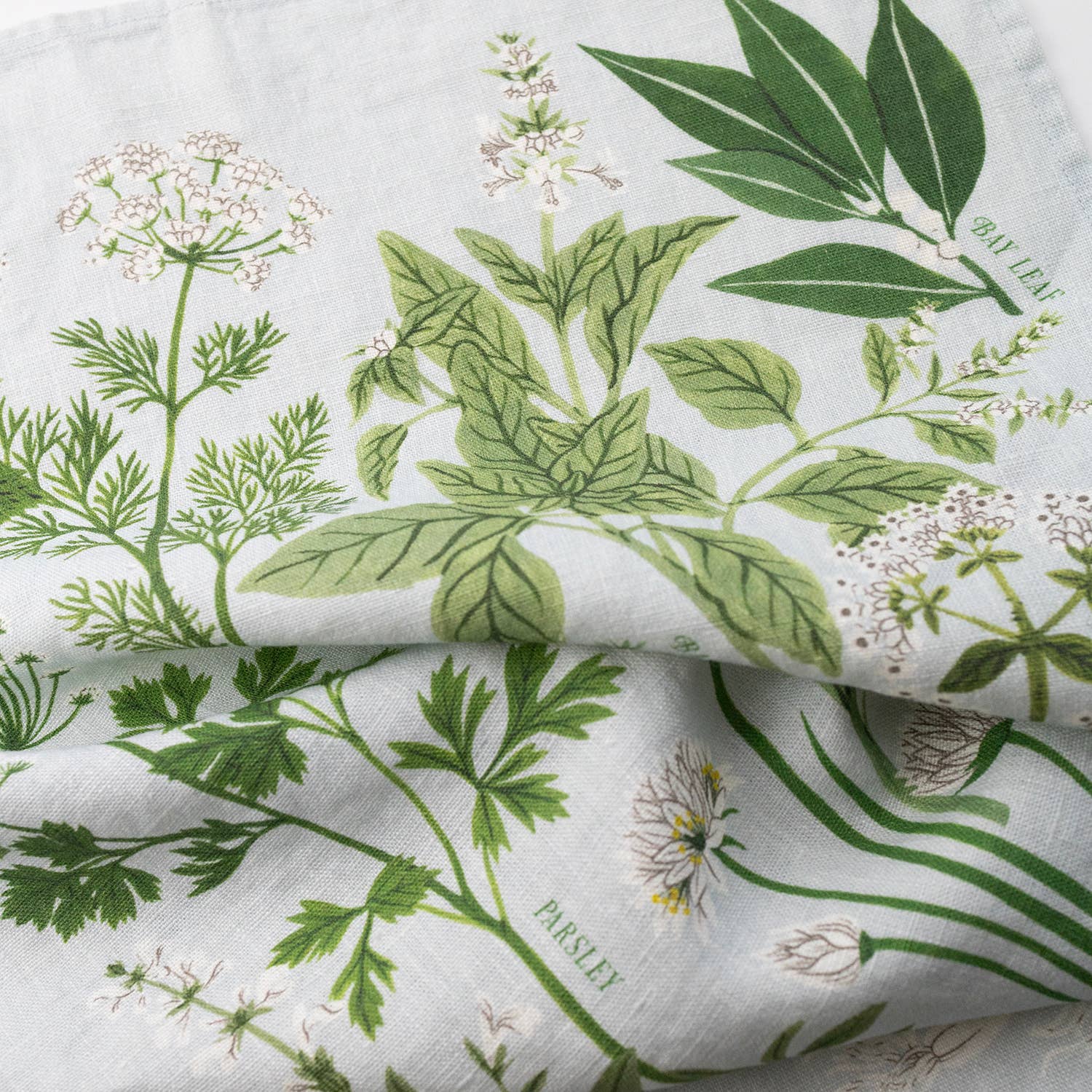 Botanica Paper Co. - Wholesale Tea Towel - HERB GARDEN | 100% LINEN TEA TOWEL1
