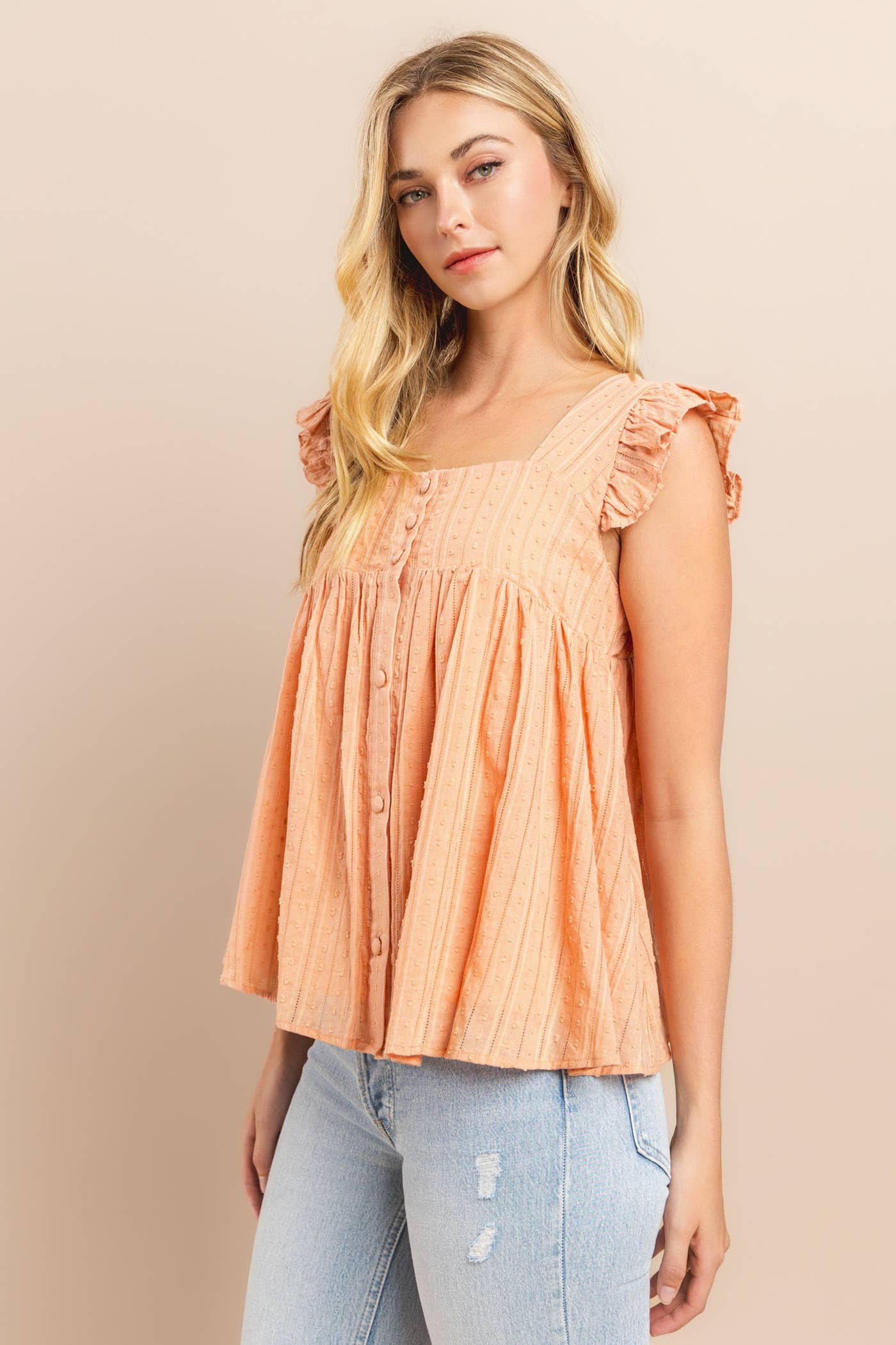 AIBLEE - Vendita all'ingrosso Camicetta - Donna - Blusa con fondo svasato14