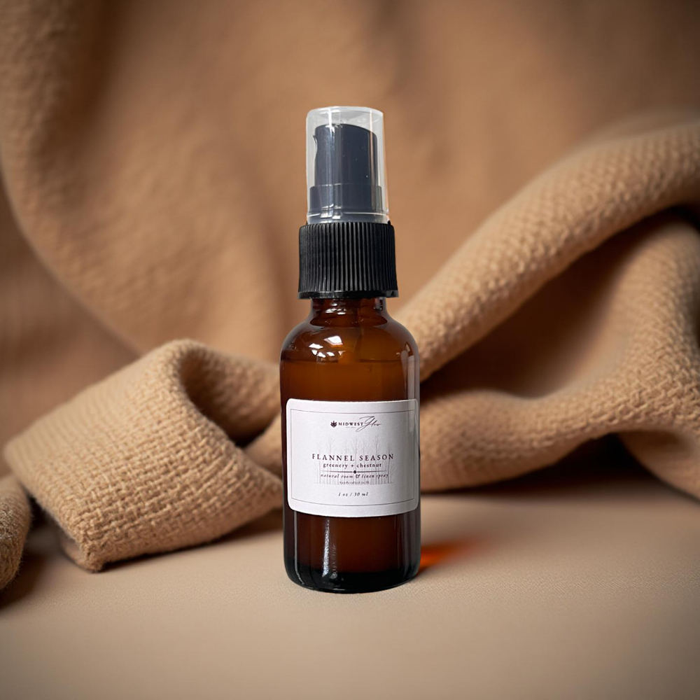 Midwest Glow - Wholesale Room & Linen Spray - Flannel Season Room Spray1