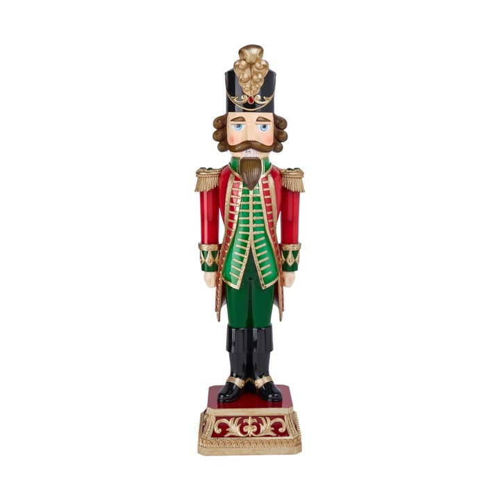 90in Red / Green Nutcracker Display for wholesale by December Diamonds