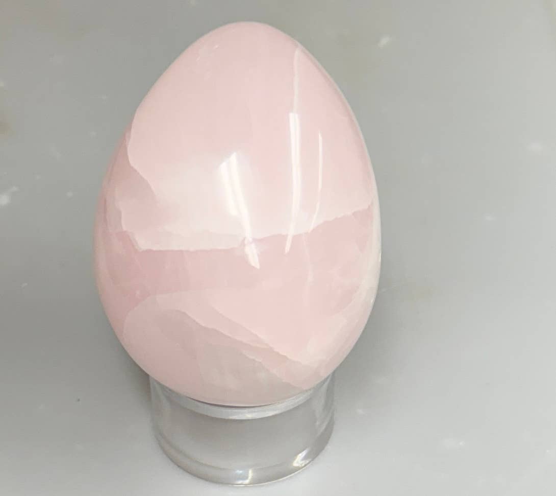 Metaphysical & Healing Crystals - Wholesale Spiritual Stone/Crystal - PINK MANGANO CALCITE EGGS