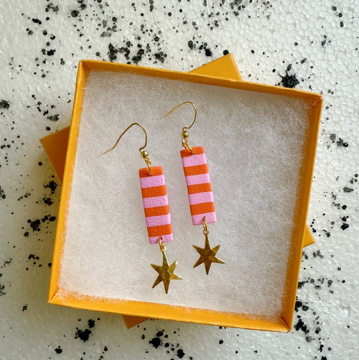 Lemon Lee Studio - Wholesale Dangle Earrings - Maxine Star Earrings1