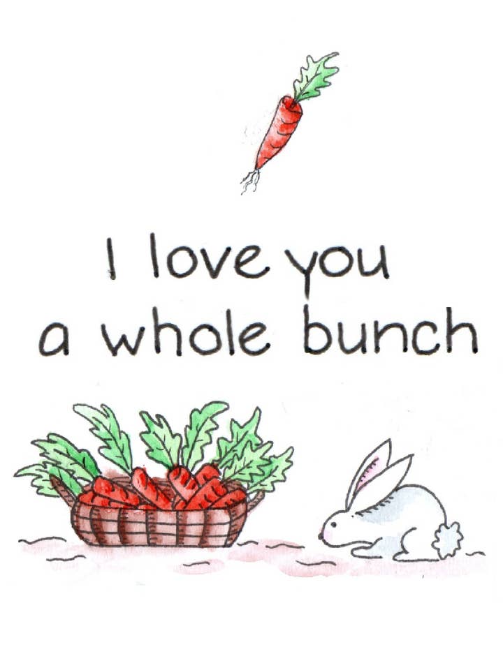 Liefde & Vriendschap Wenskaart "Ik Hou Heel Veel Van Jou" voor wholesale door Sue Gross Design Studio