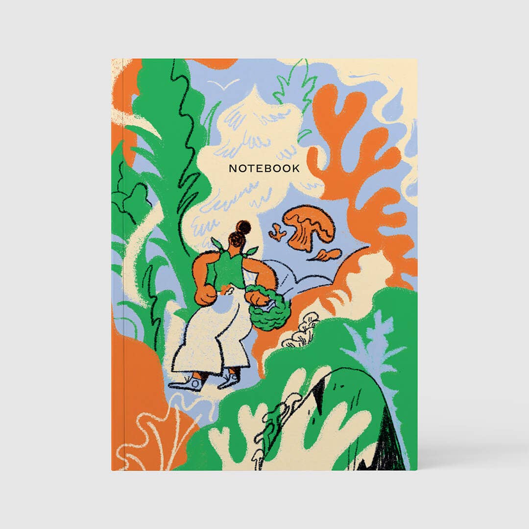 Redy. - Wholesale Notebook - Collecting Plain Notebook with Illustrated Cover