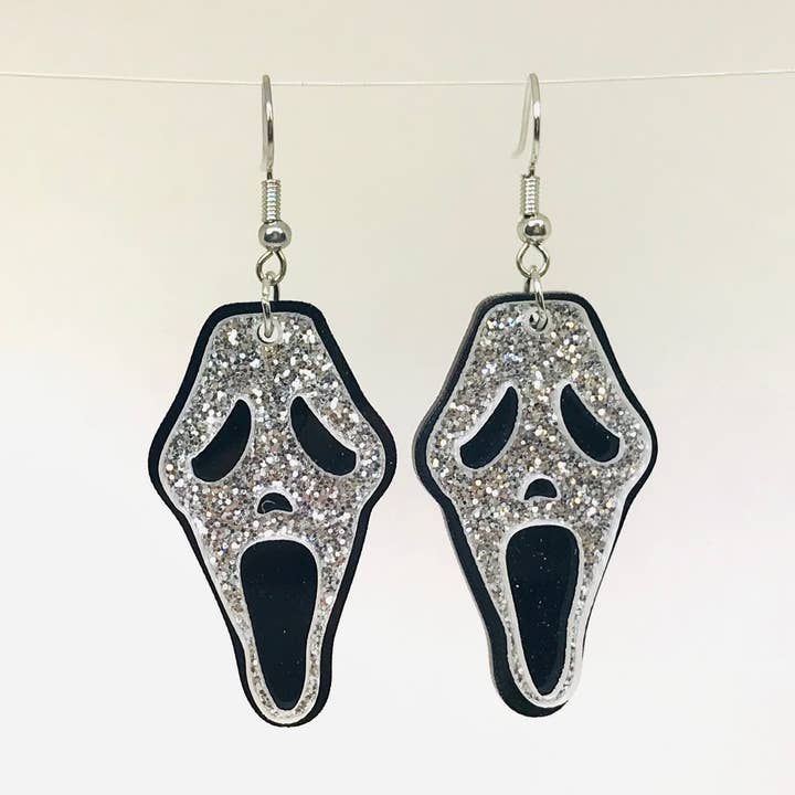 SimpleNGreat - Vendita all'ingrosso Orecchini pendenti - Orecchini con fantasma urlante, regalo horror di Halloween0