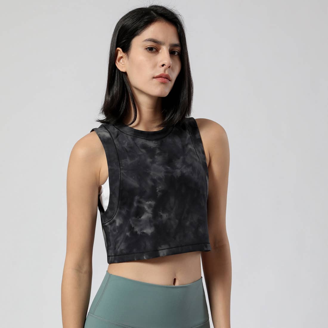 Sodalemon - Wholesale Athletic Top - Women's - Women Fitness Yoga Loose Elastic Sport Tank Top7