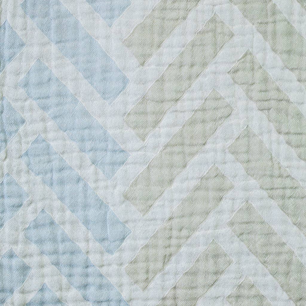 Olive & Loom - Wholesale Throw Blanket - Chevron Muslin Throw Blanket2