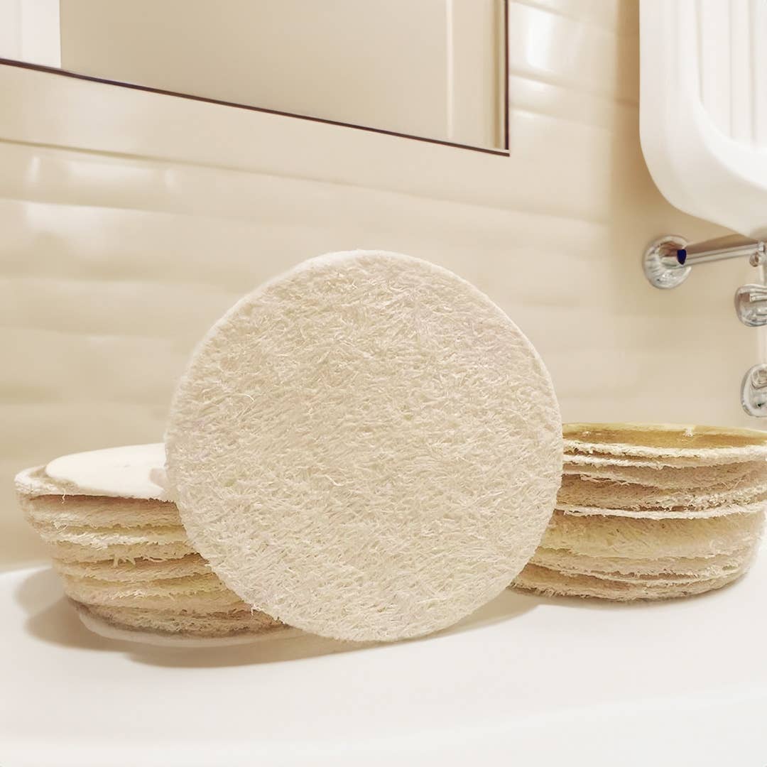 GenovieMD - Wholesale Bath Pouf/Sponge - Skin Scrubber Konjac Sponge, Pack of 6ㄧPure Konjac Root5