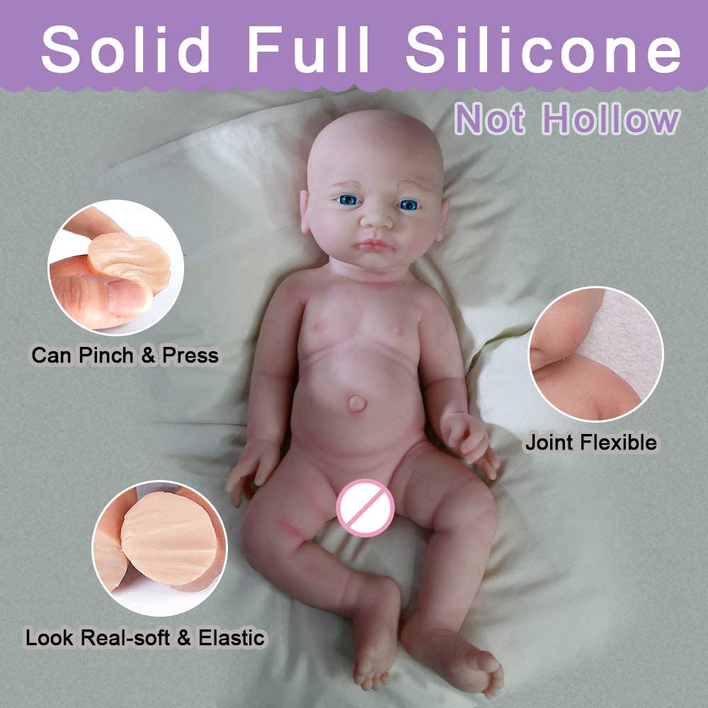 Wholesale REEGE bebe Reborn silicone Full Body 48 CM Realistic Prince