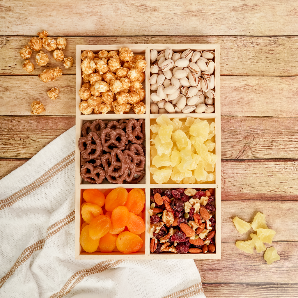 Woodpeckers Crafts - Wholesale Serving Tray - Rectangle 6-Section Tray3