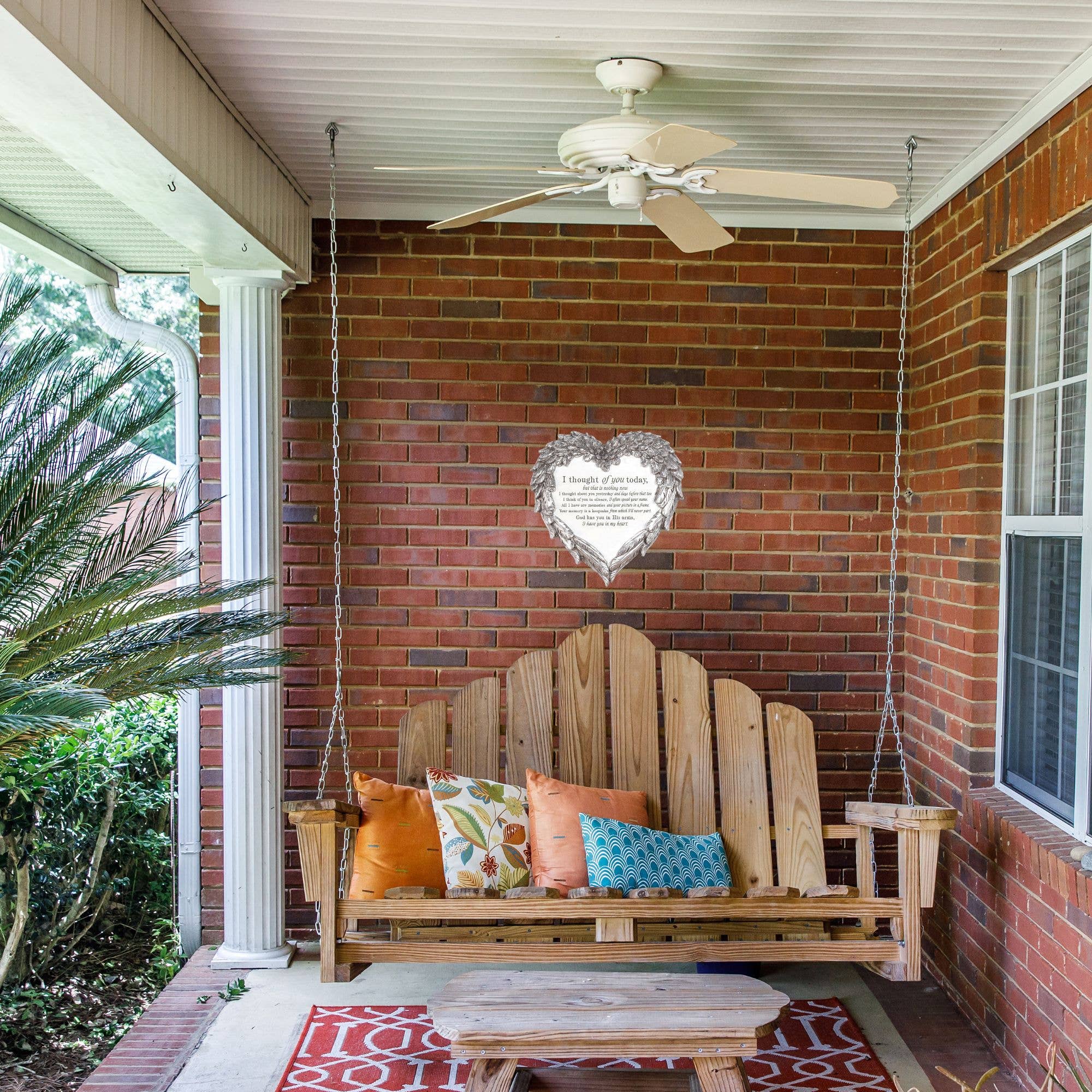 Magnolia - Wholesale Plaque - GRDN SSTONE I THOUGHT OF YOU RSN 8"W1