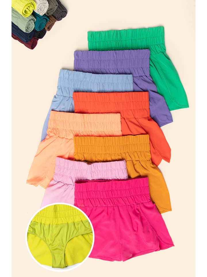 VERY J - Vendita all'ingrosso Pantaloncini sportivi - Donna - NP70025-Pantaloncini sportivi in vita elasticizzata20