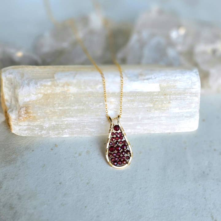 Caisson Necklace for wholesale by James & Jezebelle Jewelry