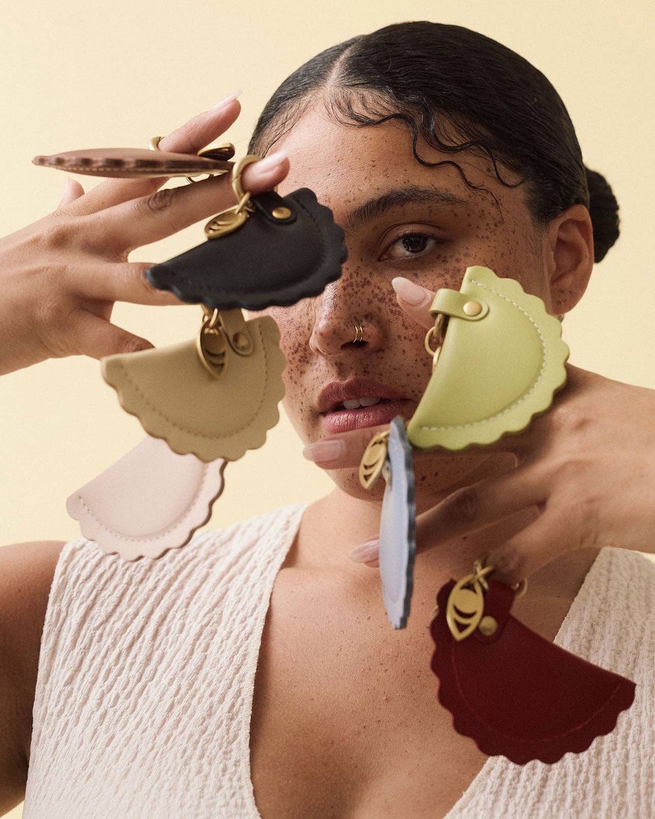 simétrie - Wholesale Keychain - Women's - ravjul bag charm / matcha3