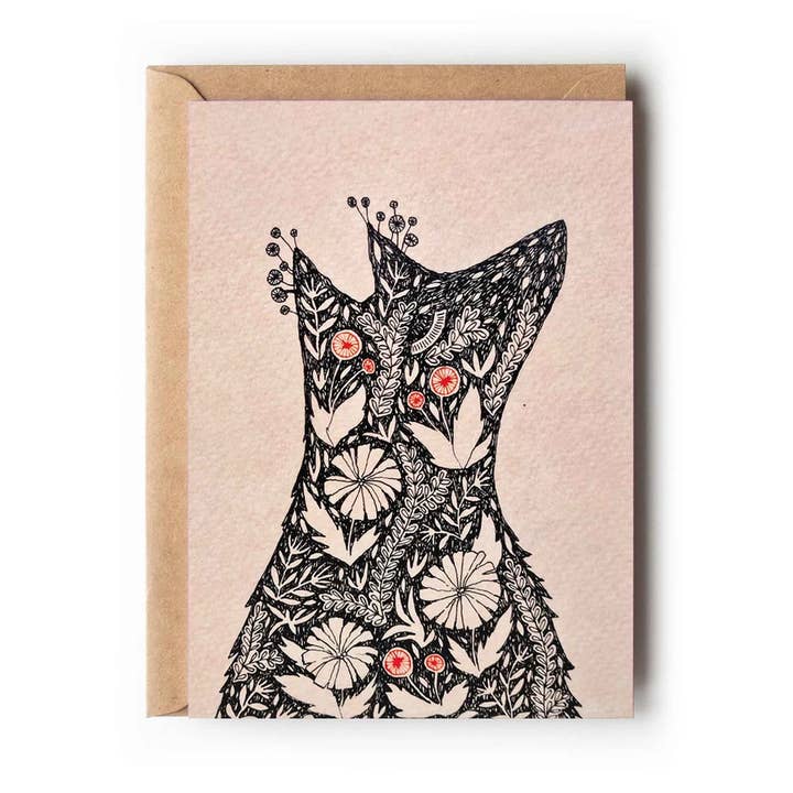 Cartão de Saudação 'Familiar' por atacado de Katia Hinic Studio