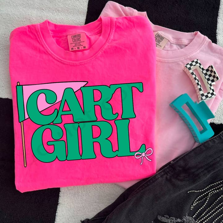 Trendy Transfers - Wholesale Sublimation Transfer - Preppy Cart Girl DTF Heat Transfer