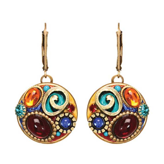 Pendientes Círculo Confeti para venta al por mayor de Michal Golan Jewelry