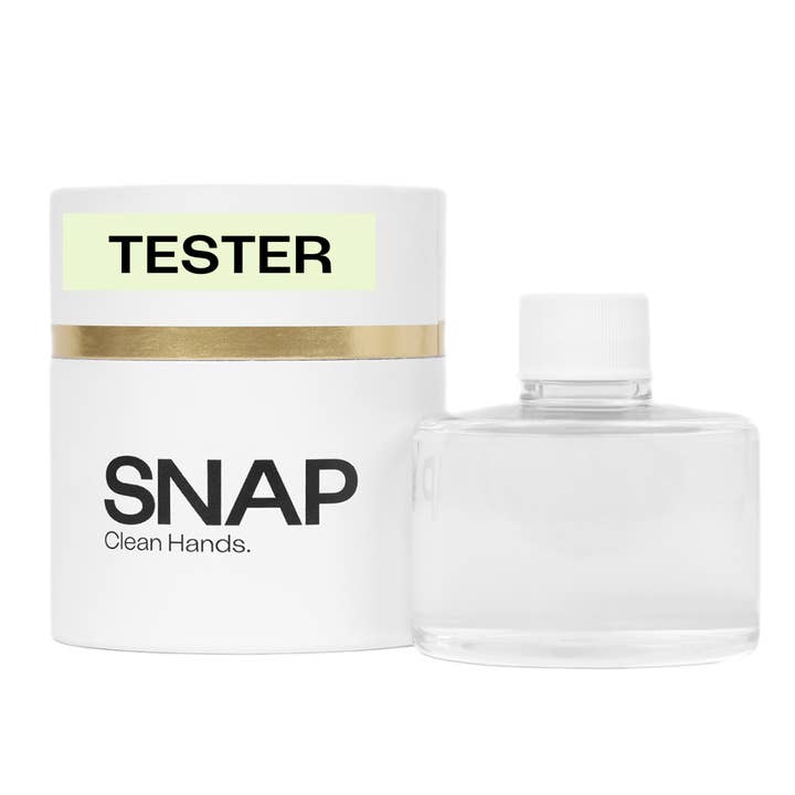 TESTEUR DE RECHARGE DE DÉSINFECTANT SNAP Mister (parfum des fêtes) pour la vente par SNAP Wellness