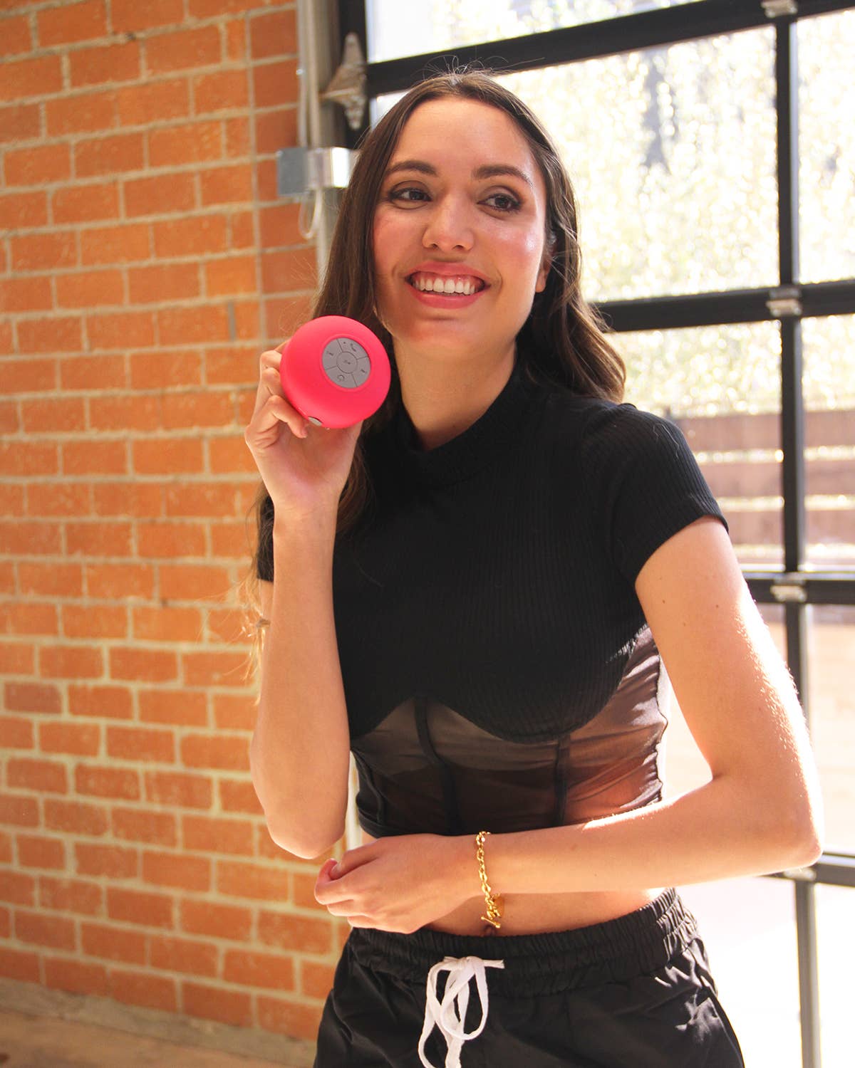 Savoy Active - Venta al por mayor Altavoces - Altavoz Bluetooth para ducha, color rojo/rosa5