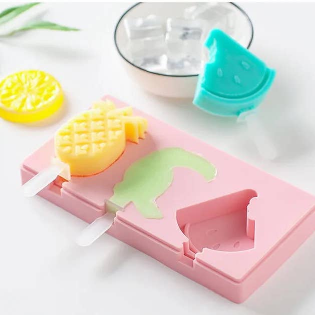 Tropical Silicone Mold – Pineapple, Toucan & Watermelon for wholesale by YGM Creations