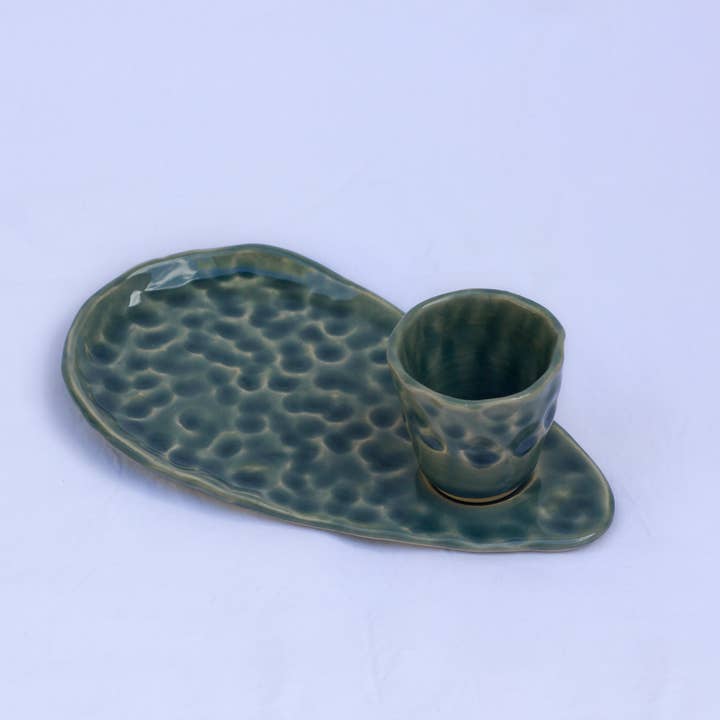 Semear - Wholesale Coffee/Tea Cup - Coffee Service, Gray Fingerprints2