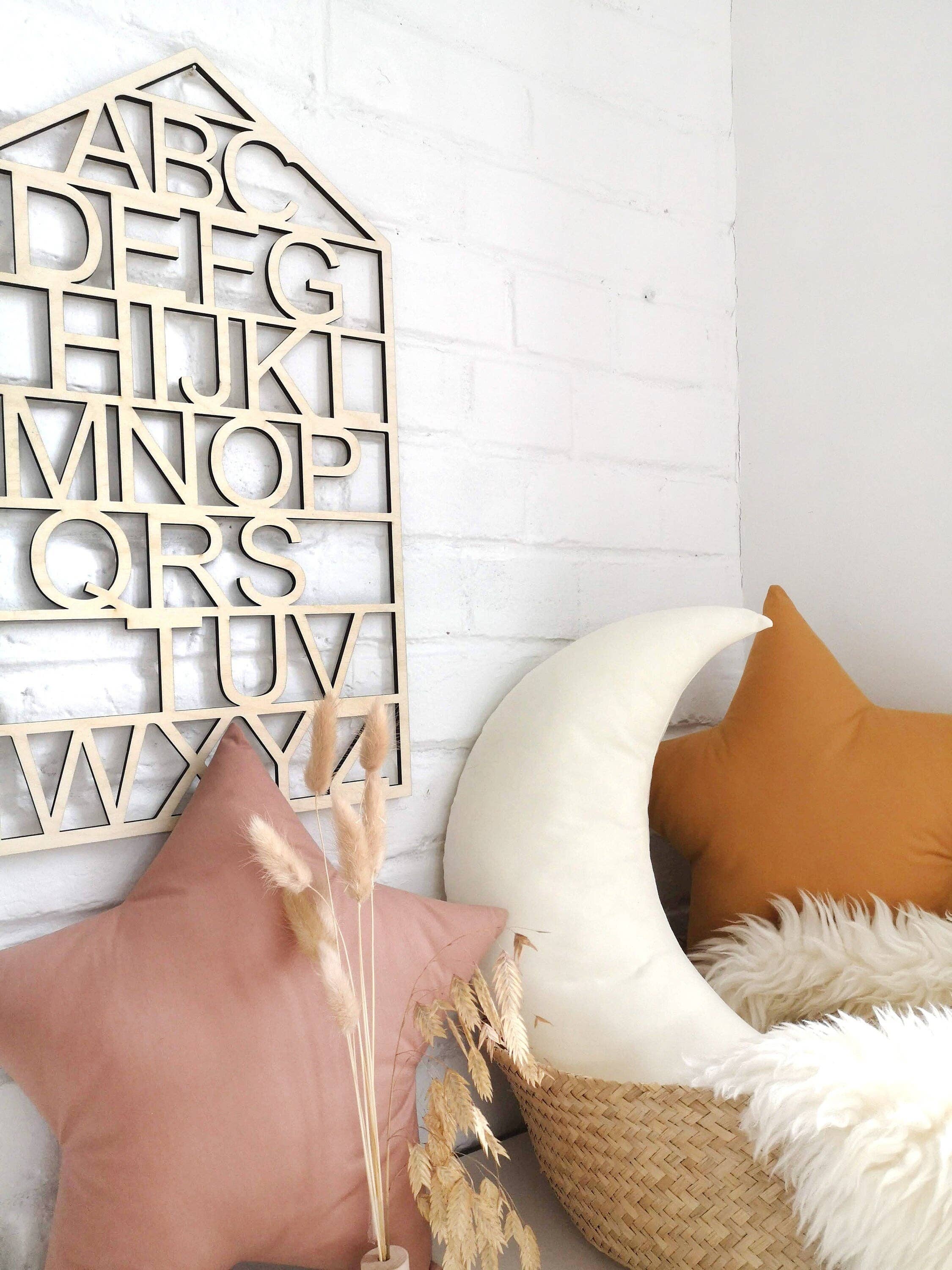 The Butter Flying - Wholesale Wall Accent - Wooden Alphabet House9