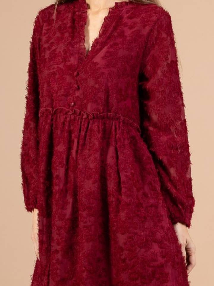 16086 rojo Vestidos cortos para venta al por mayor de Lilie Rose