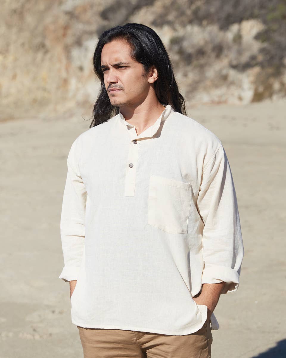 Zig Zag Asian Collection - Wholesale T-Shirt - Men's - Solid Cotton Kurta