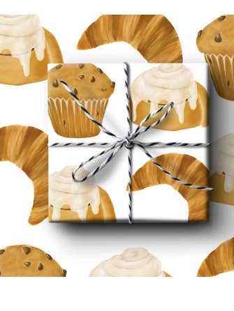 Pastries Wrapping Paper for wholesale by k.Patricia Designs