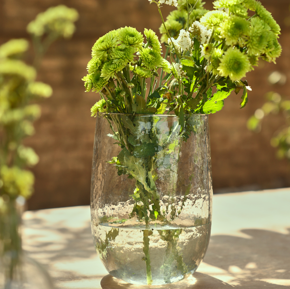 The Collective - Vendita all'ingrosso Portacandele - Vetro ghiaiato Hurricane1