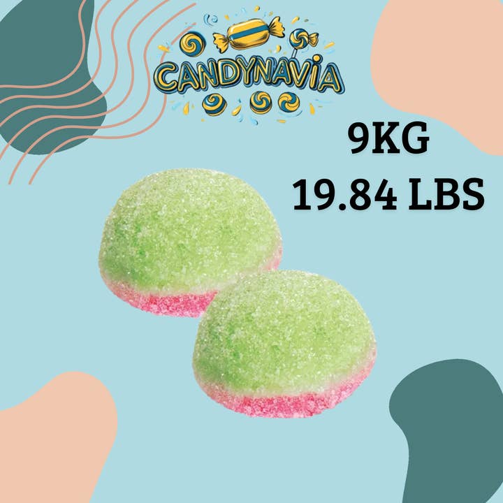 Candynavia – wholesale Gummy – Fizzy Watermelon Bombs Vidal 3Kg/6.6lbs1