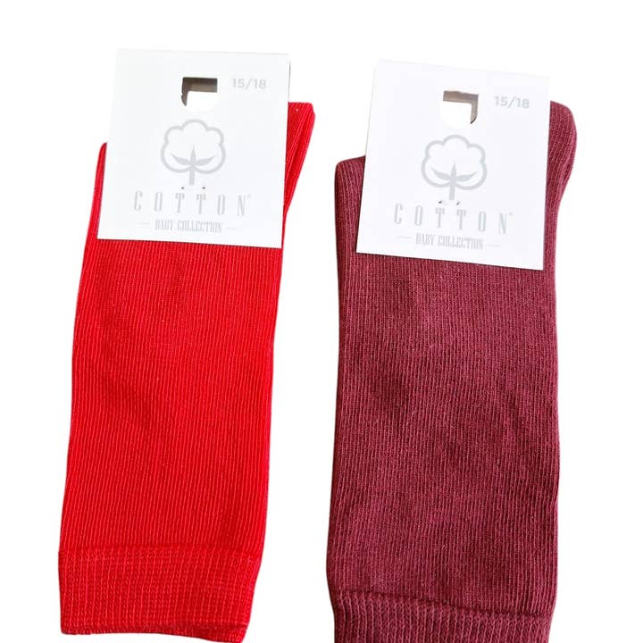 Cotton Socks - Wholesale Socks - Kids & Baby - MA100 MID-HIGH LIZA 100% COTTON3