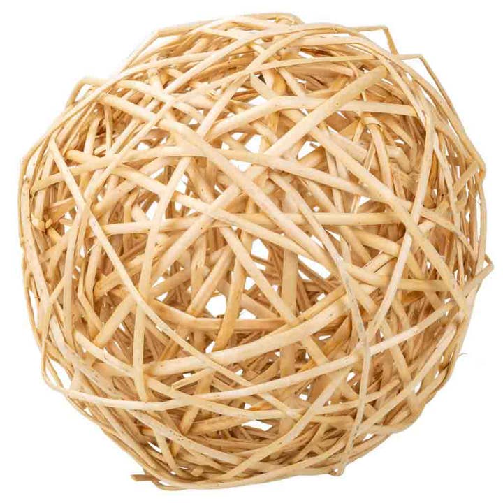 Decoratiebal van natuurlijk rieten voor wholesale door Creaciones Meng