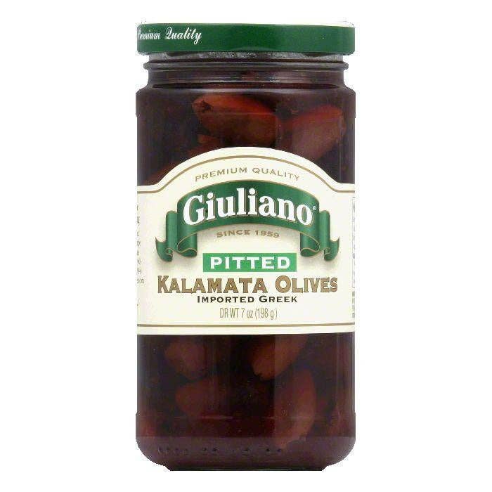KeHE Distributors, LLC - Wholesale Olive Oil - Giuliano Pitted Kalamata Olives, 7 OZ0