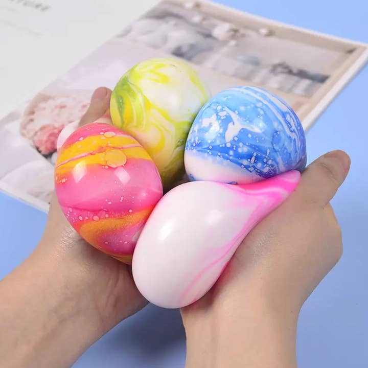 PR GROUPS LLC - Wholesale Stress Relief Ball/Dough - Marble Squeeze Stress Balls Valentine In Bulk