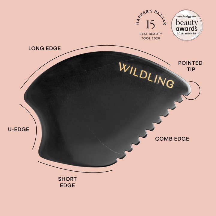 Wildling – Engroshandel Gua Sha – Empress Stone ansigtsværktøj6