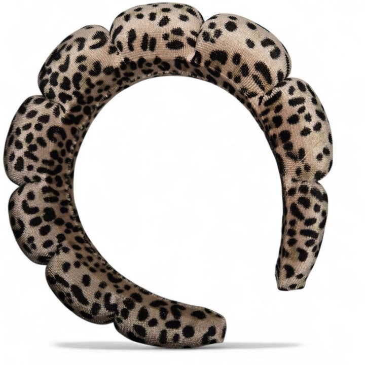 Wild Glow Spa Headband for wholesale by The Bling Barn