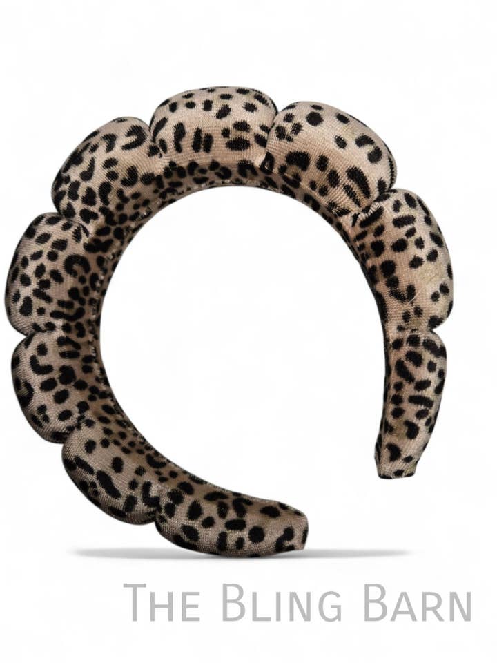 Wild Glow Spa Headband for wholesale by The Bling Barn