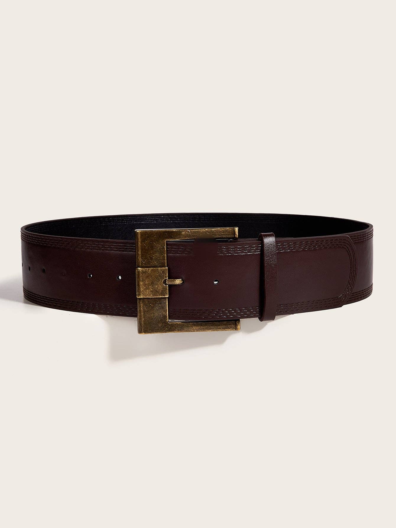 Dipped Shop - Wholesale Belt - Women's - Vintage Distressed Leather Wide Belt DP25G4451